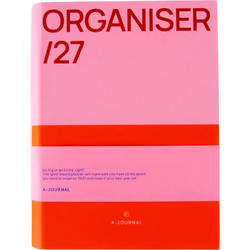 Ημερολόγιο/Organiser 2027 - Pink Red A-Journal FSC Certified paper 25 x 19 x 2,3 cm