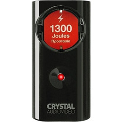 Crystal Audio Μονόπριζο Aσφαλείας CP1-1300-70 Black