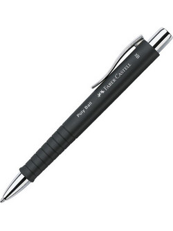 Faber-Castell Polyball XB Στυλό Διαρκείας Μπλε 241153