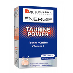Forte Pharma Energy Taurine Power 30 Αναβράζοντα Δισκία