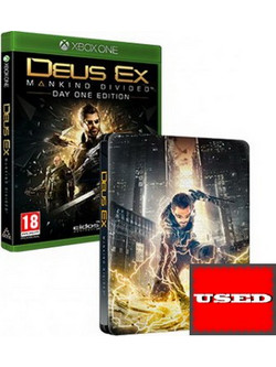Deus Ex Mankind Divided Steelbook Edition Used Xbox One