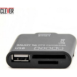 Card reader - USB κονέκτορας για Samsung Galaxy Tab (Δείτε σχετικό video)