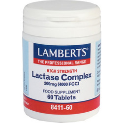Lamberts Lactase Complex 200mg 60 Ταμπλέτες