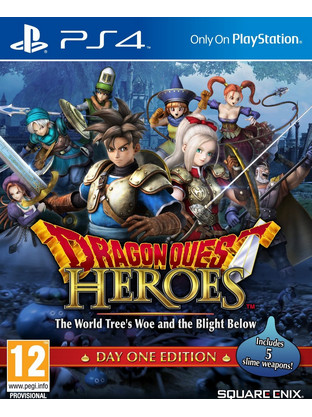 Dragon Quest Heroes The World Tree's Woe And The Blight Below Day One Edition PS4