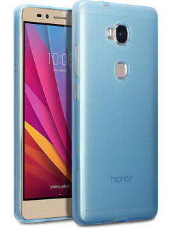 Terrapin Silicone Back Cover Transparent Blue (Honor 5X)