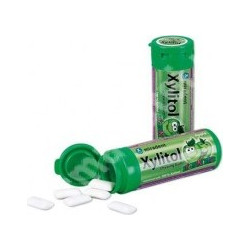 Xylitol, Chewing Gum For kids, Παιδικές τσίχλες Apple, 30 τσίχλες