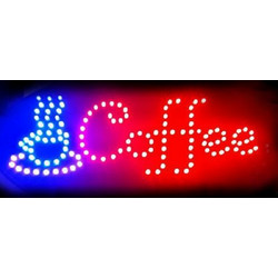 Φωτιζόμενη πινακίδα με κίνηση COFFEE