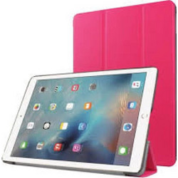 Θήκη Βιβλίο - Σιλικόνη Flip Cover Για Huawei MediaPad M5 LITE 10'' Ροζ