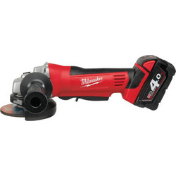 Milwaukee HD18 AG125-402C Γωνιακός Τροχός Μπαταρίας 18V 125mm 2x4Ah