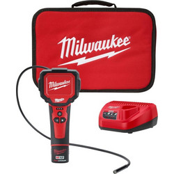 Milwaukee M12 IC AV3-201C ψηφιακή κάμερα ανίχνευσης με 1 μπαταρία 2.0Ah 4933451367
