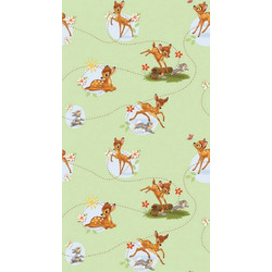 Vasilas Home Παιδική Κουρτίνα με Θηλιές 140x290 Bambi 43 Green