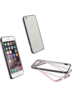 Krusell Sala Aluminium Bumper Black (iPhone 6s / 6)