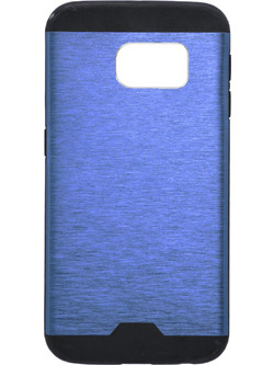 Απλή Θήκη Μεταλλική Για Samsung Galaxy S6 Edge Μπλε