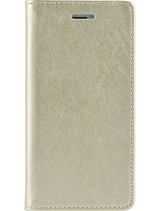 Θήκη OEM Magnet για Apple iPhone 7, 8 Flip Cover Synthetic Leather Gold