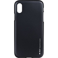 Θήκη Mercury Jelly για Apple iPhone X, XS Back Cover Black