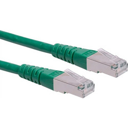 Roline S/FTP Cat.6 Καλώδιο Δικτύου Ethernet 15m Green 21.15.1393
