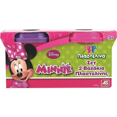 AS Company Πλαστελίνη Minnie Mouse 2τμχ