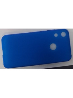 Θήκη Ultra Thin TPU GEL για Honor 8A (2019) / Huawei Y6 (2019) σε μπλε χρώμα (OEM)