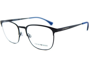 Emporio Armani EA1081 3001 Ανδρικός Σκελετός Γυαλιών Οράσεως Μεταλλικός Μαύρος