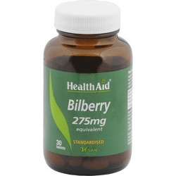 Health Aid Bilberry Berry Extract 210mg 30 Κάψουλες