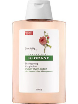 Klorane Pivoine Σαμπουάν για Επανόρθωση για Λεπτά & Ταλαιπωρημένα Μαλλιά 200ml