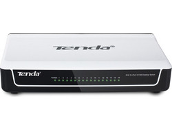 Tenda S16 Unmanaged L2 Switch με 16 Θύρες Ethernet 100Mbps
