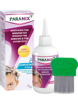 Paranix Σαμπουάν για Ψείρες 200ml + Χτένα