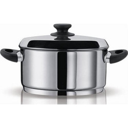 Pyramis Zeon Κατσαρόλα Χύτρα Ανοξείδωτη 24cm 5.2lt