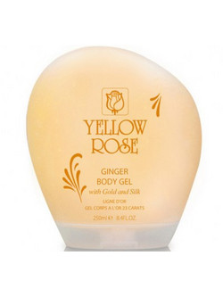 Yellow Rose Ginger With Gold & Silk Gel Σώματος για Αδυνάτισμα 250ml