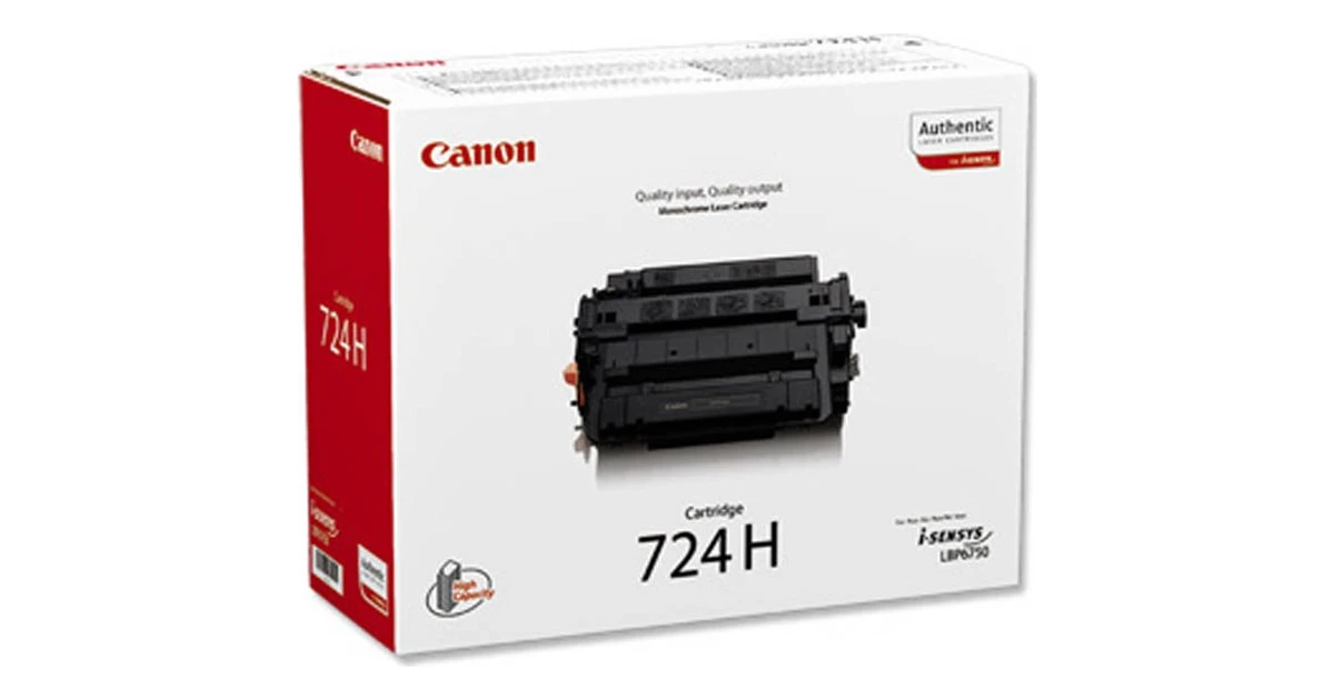 Canon 724H Black Toner | BestPrice.gr