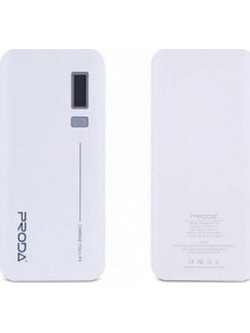 Remax PPL-6 Power Bank 20000mAh με 2 Θύρες USB-A White
