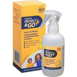 Hedrin Protect & Go Spray Conditioner για Ψείρες 200ml