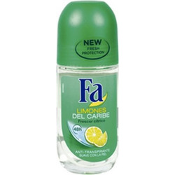 Fa Caribbean Lemon Αποσμητικό Roll On 48h Χωρίς Αλουμίνιο 50ml