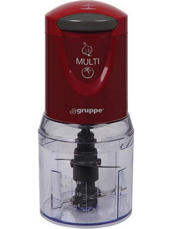 Gruppe PDH401-2PL Πολυκόπτης 300W 500ml Κόκκινος