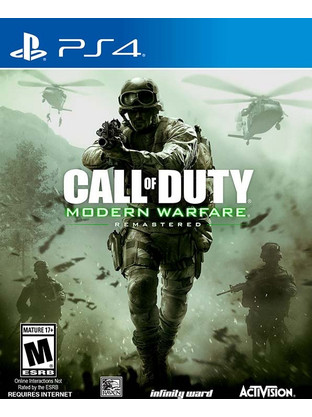 Call Of Duty Modern Warfare Remastered PS4