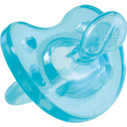 Chicco Physio Soft Ανατομική Ορθοδοντική Πιπίλα Σιλικόνης 0m+ Μπλε