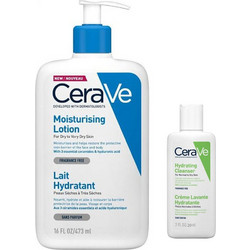 CeraVe Moisturising Lotion 473ml + Hydrating Cleanser 20ml