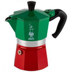 Bialetti Moka Express Tricolore Μπρίκι Espresso 3Cups Πολύχρωμο