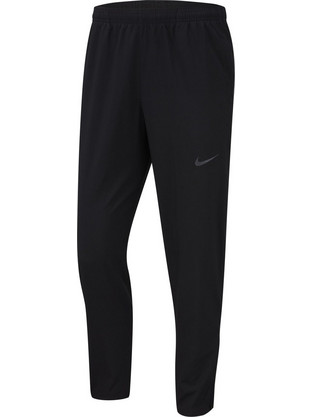 Nike Woven Running Ανδρικό Παντελόνι Φόρμας Μαύρο BV4840-010