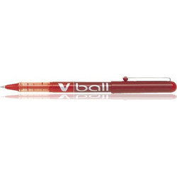 Pilot V-Ball Στυλό Διαρκείας 0.5mm Κόκκινο
