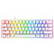 Razer Huntsman Mini Mercury Μηχανικό Gaming Πληκτρολόγιο 60% με Razer Clicky Optical Διακόπτες RGB White