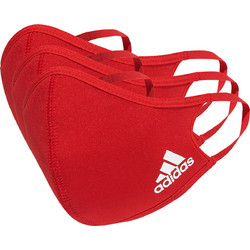 Adidas Lifestyle Face Covers M/L H52419 Κόκκινη 3τμχ