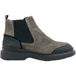 Ambitious Ανδρικά Chelsea Μποτάκια Suede Γκρι 1W1.080.186