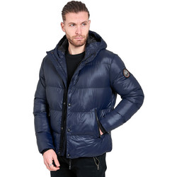 Ice Tech Ανδρικό Μπουφάν Χειμωνιάτικο Puffer Navy Μπλε G901