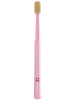 Curaprox CS 3960 Super Soft Οδοντόβουρτσα Ροζ Κίτρινη