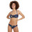 Desigual Bikini Slip Floral Navy Μπλε 19SWMK09-5000