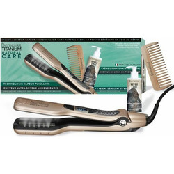 Demeliss Saint Algue Titanium Natural Care Επαγγελματική Ισιωτική Μαλλιών με Ατμό