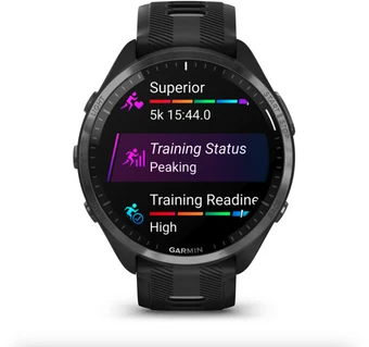 【ほぼ未使用】GARMIN Forerunner 965 Black Garmin Forerunner 965 - Premium GPS Running Smartwatch