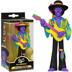 Funko Vinyl Gold Music Jimi Hendrix Blacklight Premium