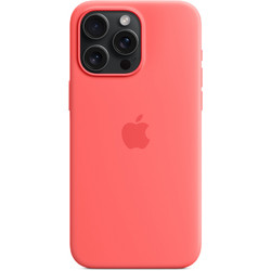 Apple Silicone Case with MagSafe Back Cover Guava (iPhone 15 Pro)